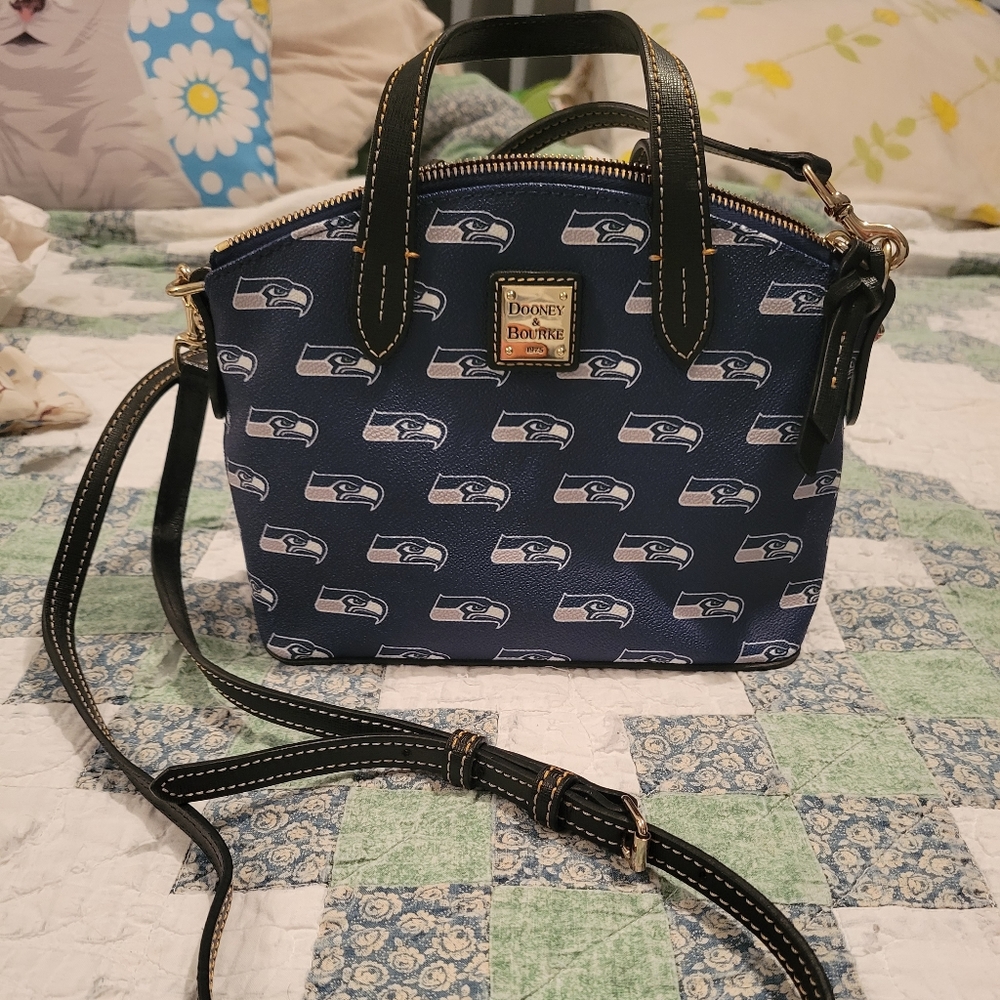 Seahawks cross body purse